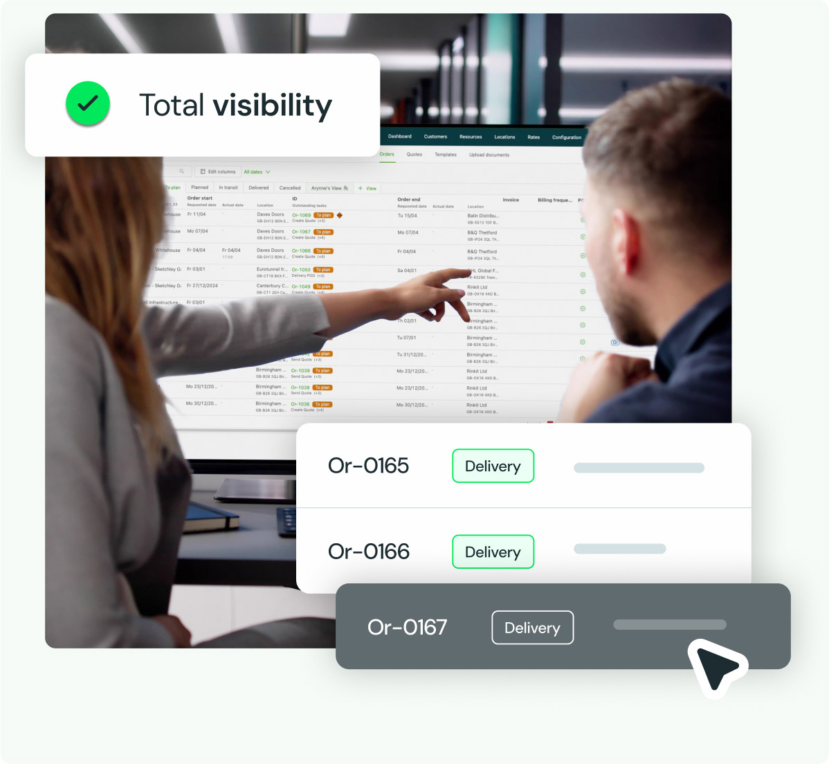 Plan with total visibility with Qargo TMS