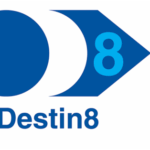 Destin8 logo